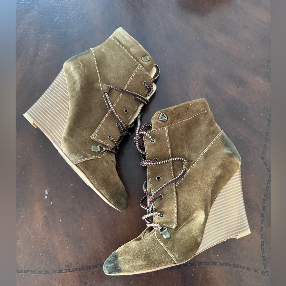 Joe’s suede ankle boots
